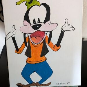 Goofy Cartoon Art Print